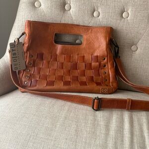 Bedstu Orchid bag in color cognac